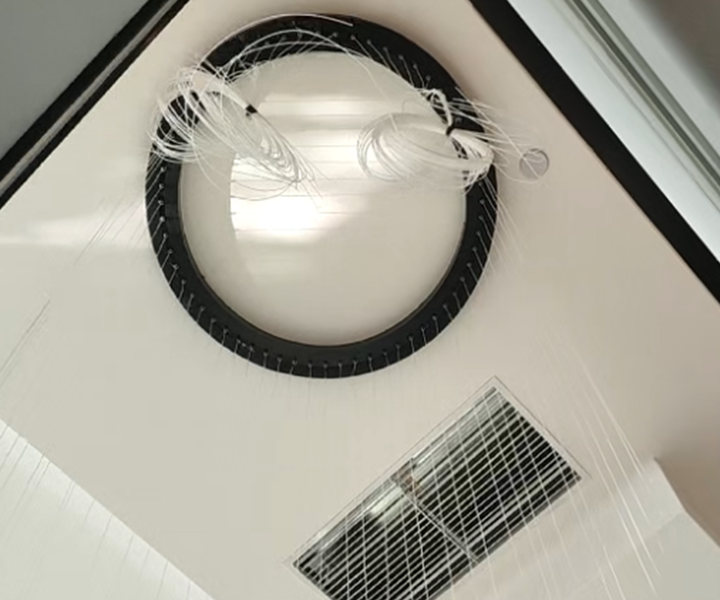 西安 建大意诚科创中心 拉线水帘项目