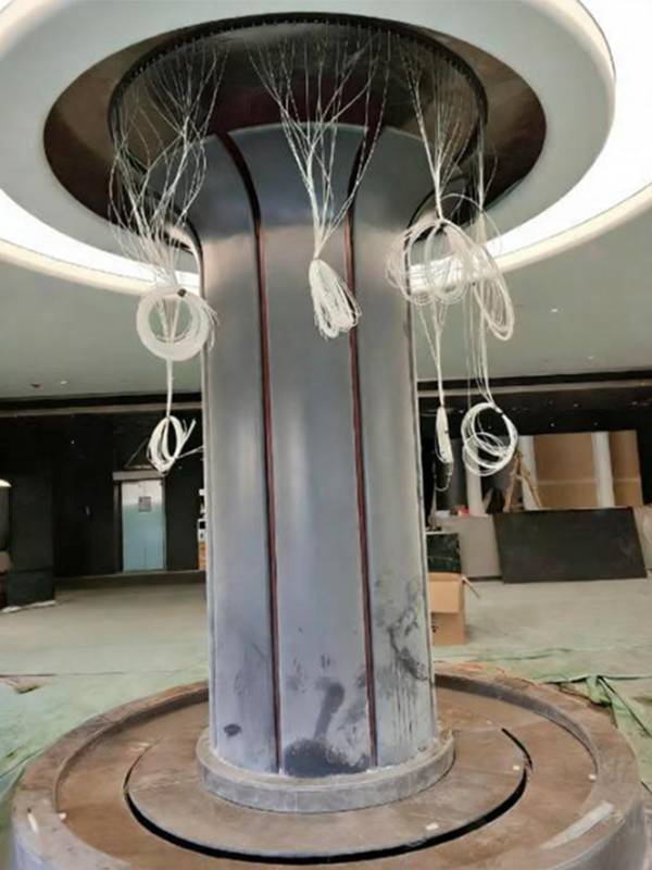 渭南澄城县华远大厦拉线水帘