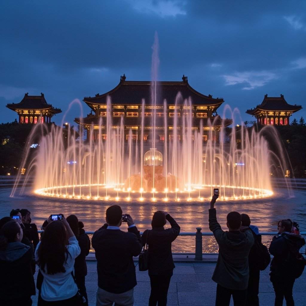 大雁塔音乐喷泉