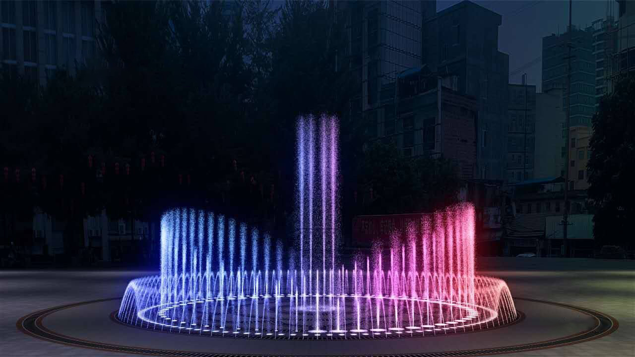 喷泉水景管道安装处理方法