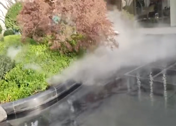 西安 大明宫金茂府售楼部造景
