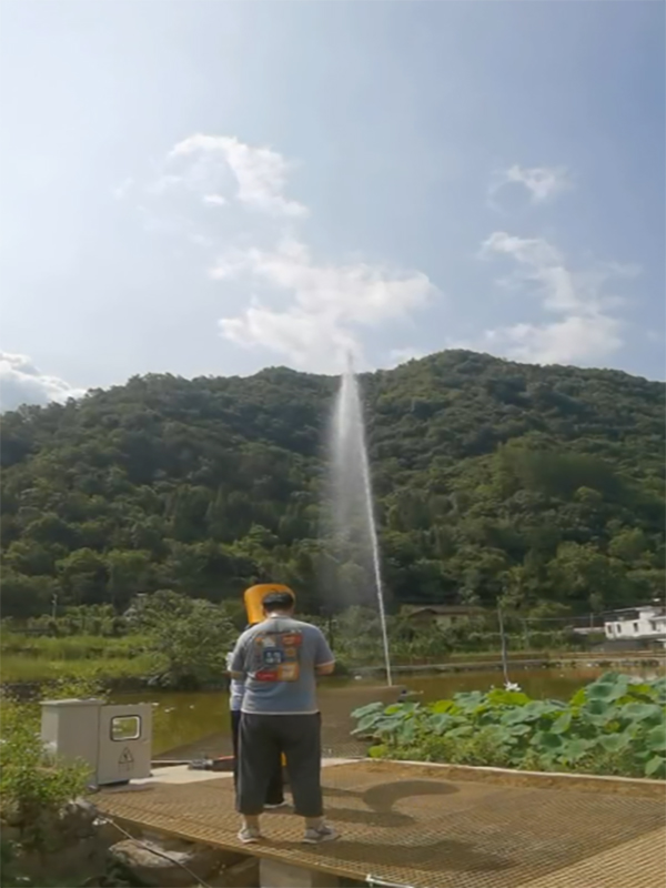 汉中佛坪 呐喊喷泉