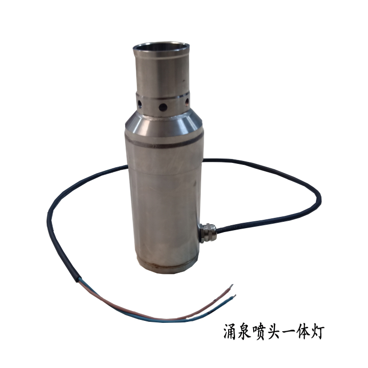 涌泉喷头一体灯