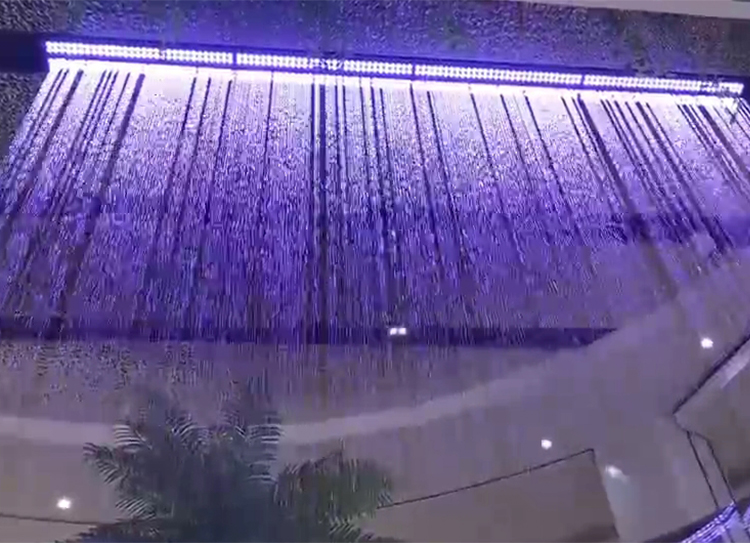 西安 华清广场项目 数码水帘