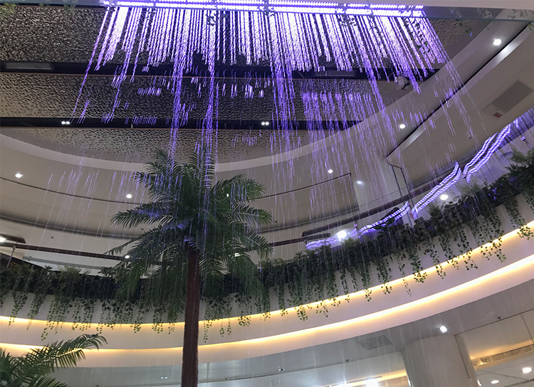 西安 华清广场项目 数码水帘