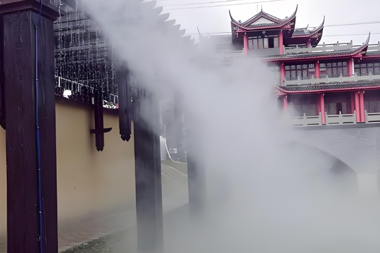 商业广场喷雾降温系统 人造雾设备